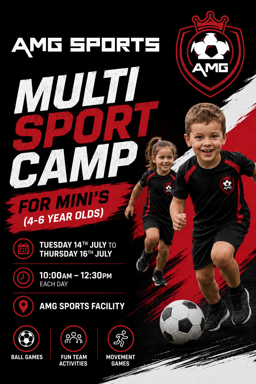 AMG Minis Multi Sport Camp